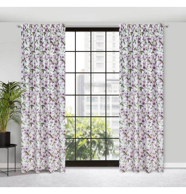 Hotový závěs ARLETA vícebarevný - na pásce