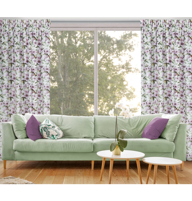 Hotový závěs ARLETA vícebarevný - na pásce