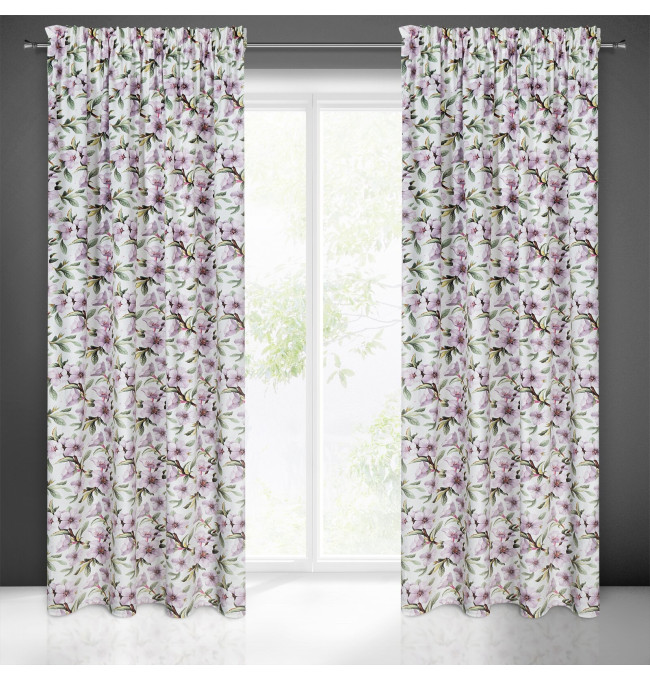 Hotový závěs ARLETA vícebarevný - na pásce