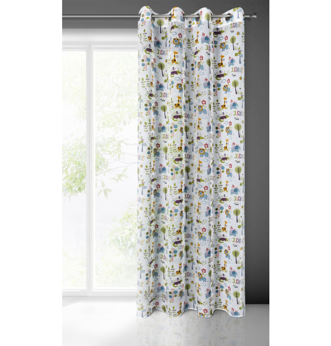 Hotový závěs BILLY vícebarevný - na průchodkách