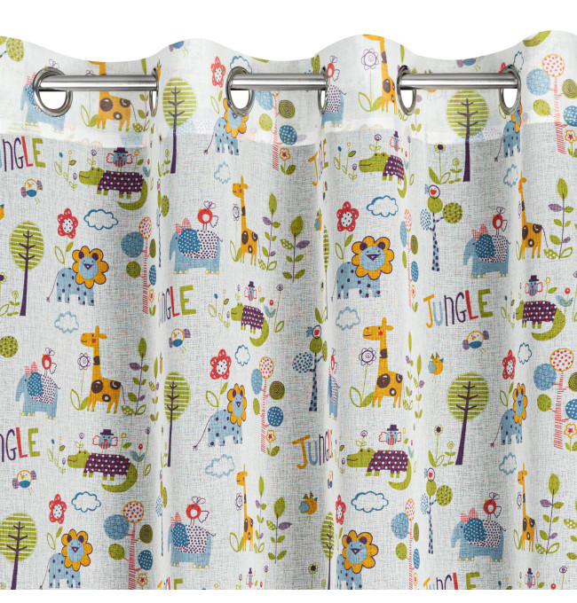 Hotový závěs BILLY vícebarevný - na průchodkách