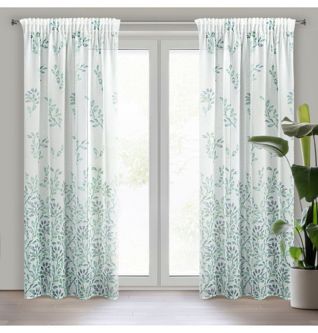 Hotový závěs D91 CLARISSA - na pásce