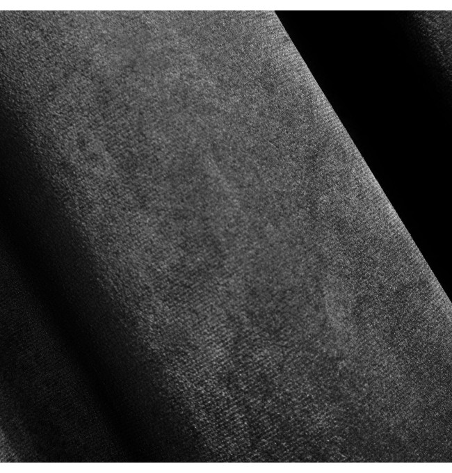 Hotový závěs D91 ROSA černý - na pásce