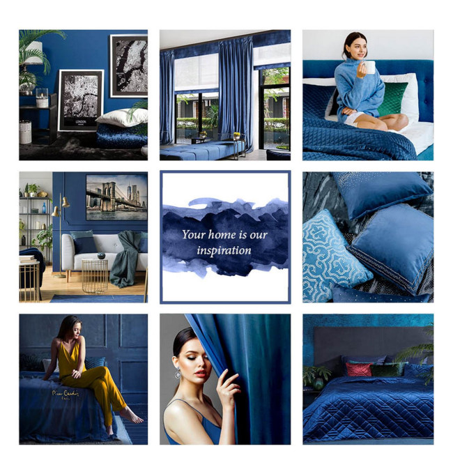 Hotový závěs D91 ROSA granátový - na pásce