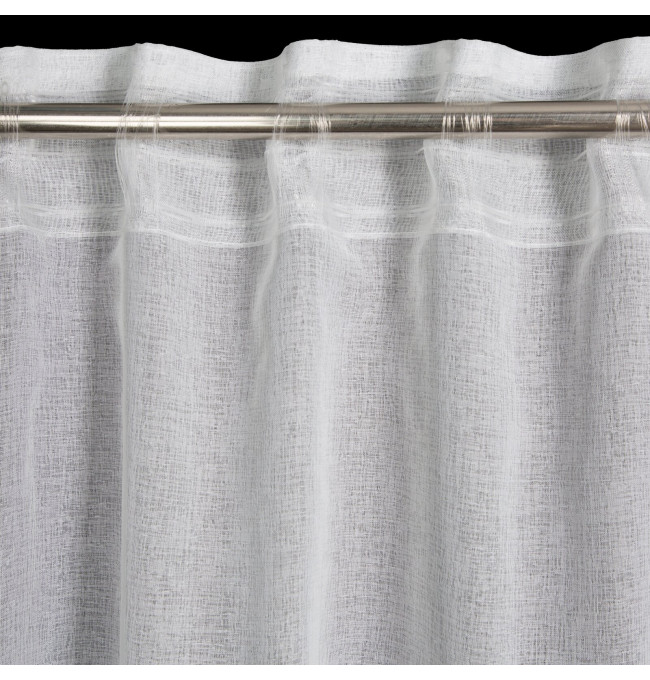 Hotový závěs DOLLY bílý - na pásce