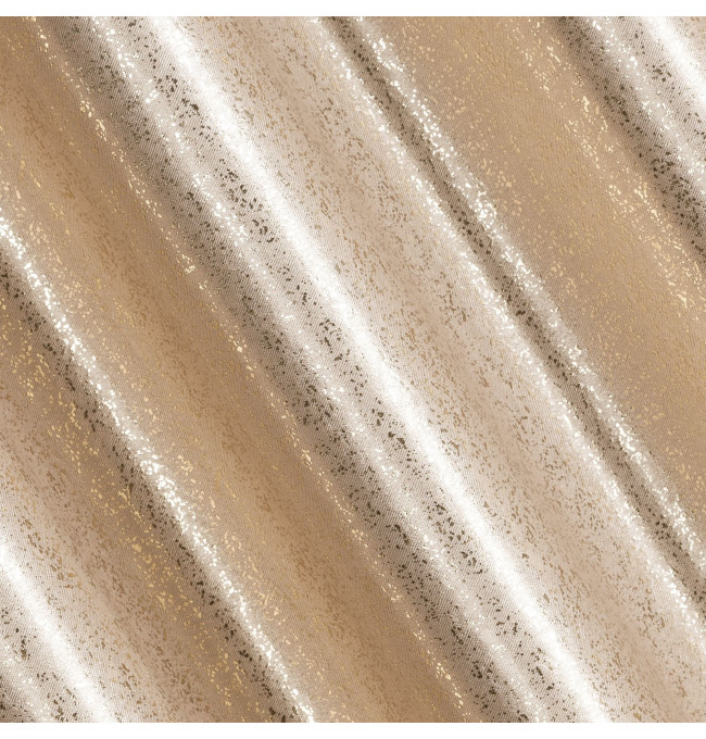 Hotový závěs EBRU béžový - na pásce