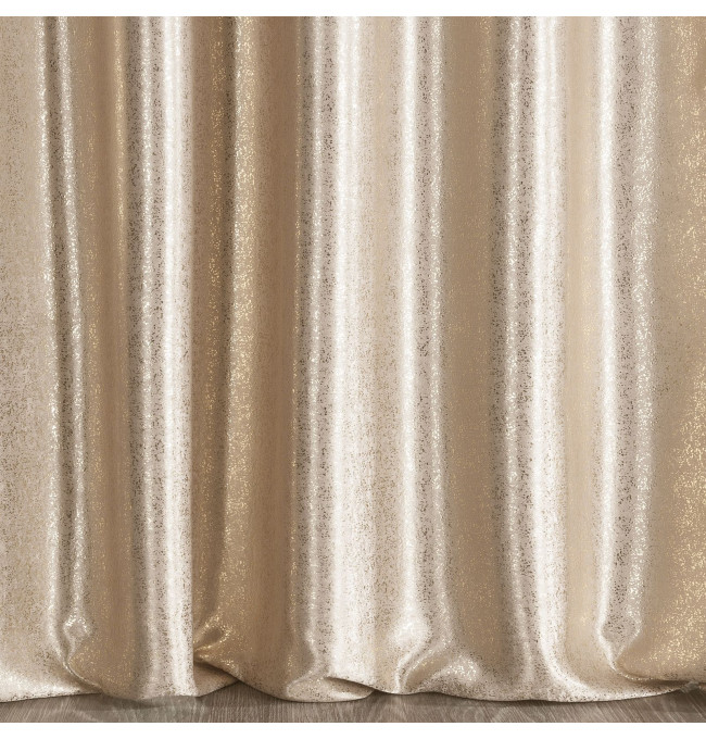 Hotový závěs EBRU béžový - na pásce