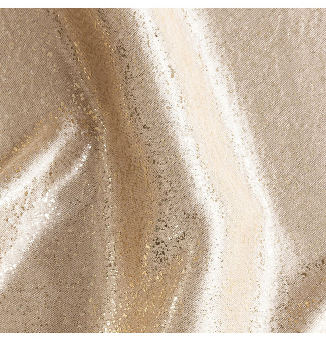 Hotový závěs EBRU béžový - na pásce