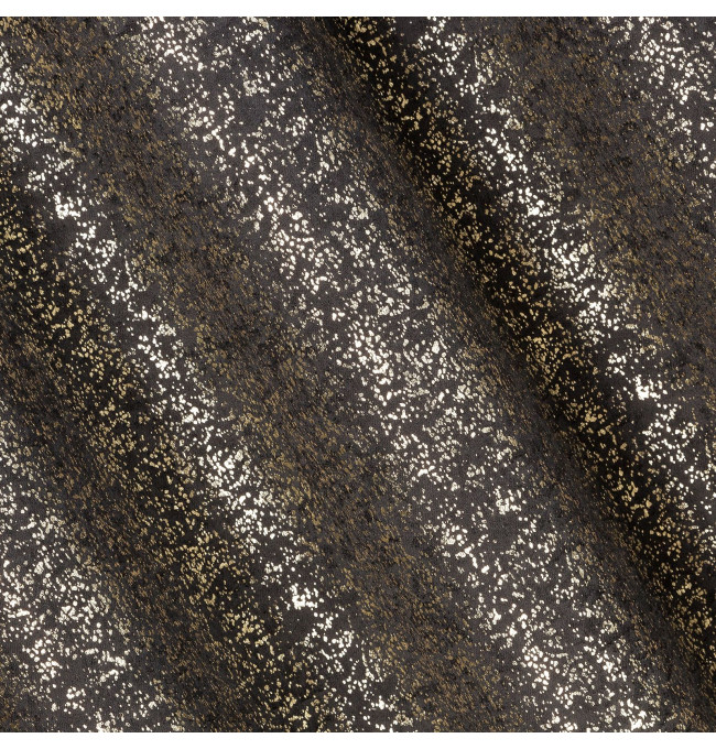 Hotový závěs EBRU černý - na pásce