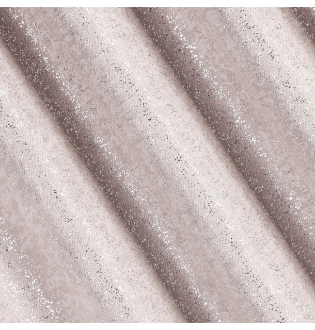 Hotový závěs EBRU růžový - na pásce