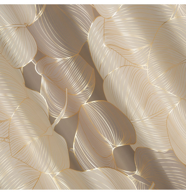 Hotový závěs FREZJA béžový - na průchodkách