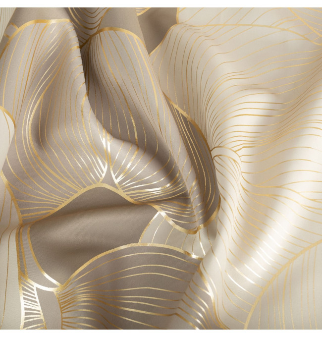 Hotový závěs FREZJA béžový - na průchodkách