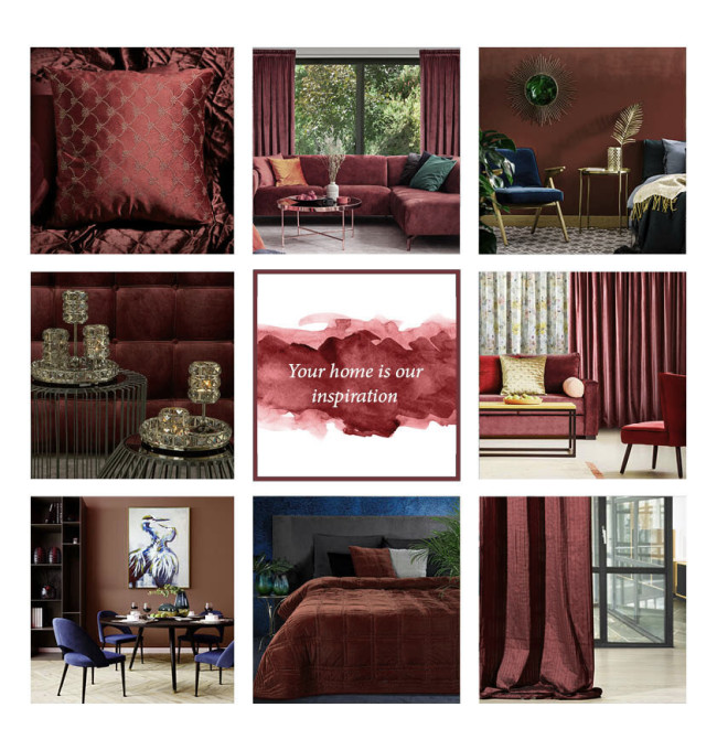 Hotový závěs GLORY zelený - na pásce