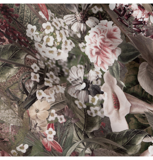 Hotový závěs GLORY zelený - na pásce