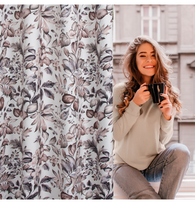 Hotový závěs HANA - na průchodkách