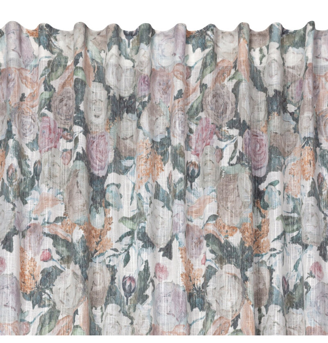 Hotový závěs IRMA zelený - na pásce