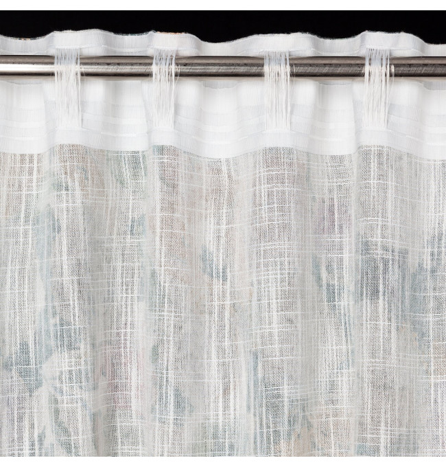 Hotový závěs IRMA zelený - na pásce