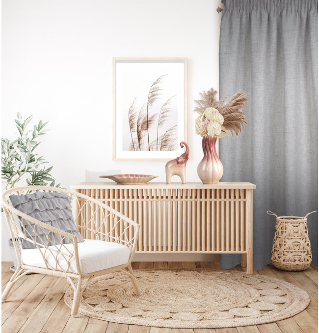 Hotový závěs JULA - na pásce