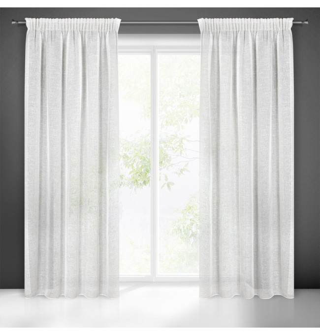 Hotový závěs KATRIN naturální - na pásce