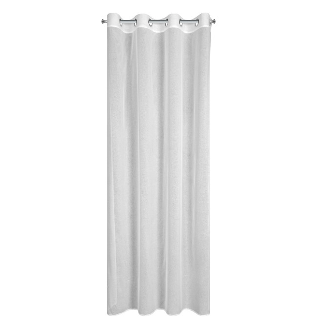 Hotový závěs KEJTI bílý - na průchodkách