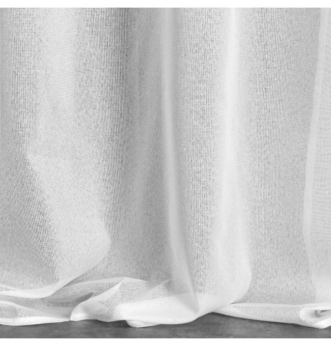 Hotový závěs KEJTI bílý - na průchodkách