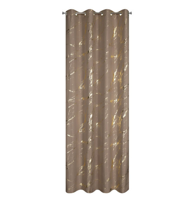 ZASŁONA GOTOWA LANI 140 X 250 CM BRĄZOWY