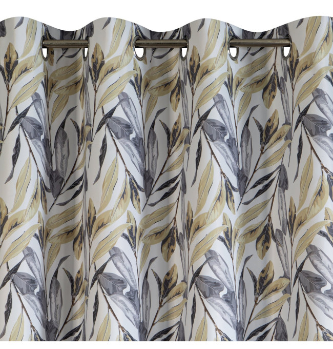 Hotový závěs LAVIN bílý - na průchodkách