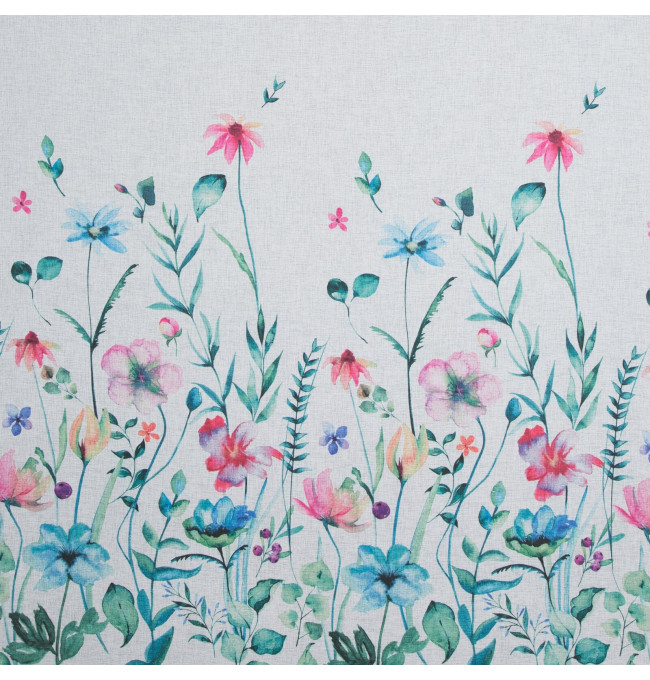 Hotový závěs LILIAN bílý - na průchodkách