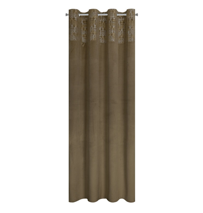 Hotový závěs LIZA béžový - na průchodkách