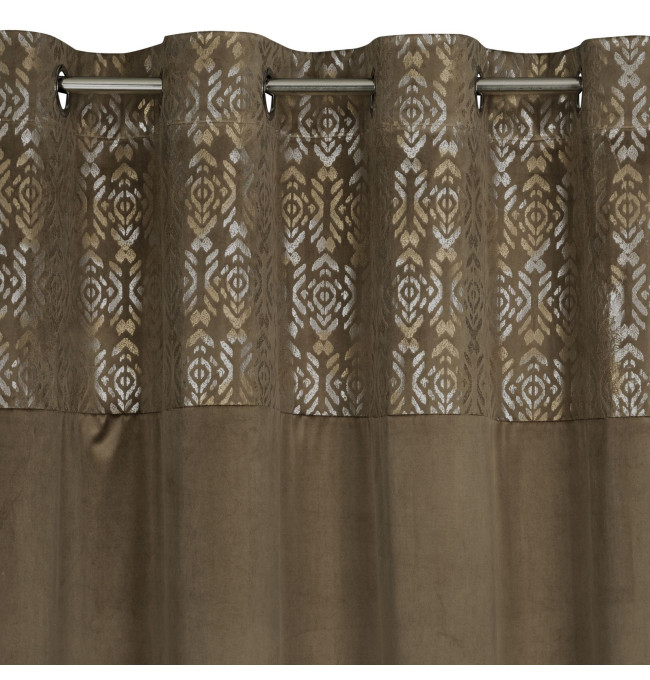 Hotový závěs LIZA béžový - na průchodkách