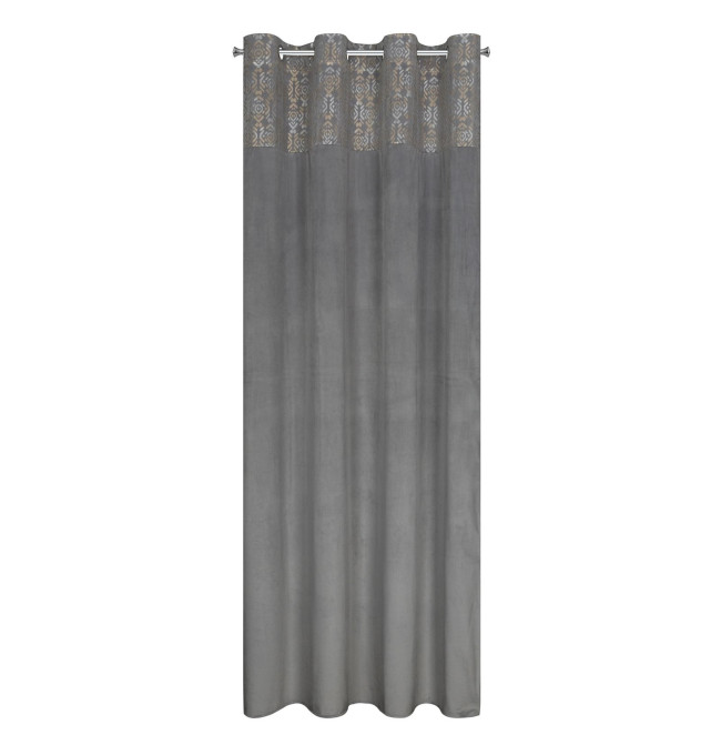 Hotový závěs LIZA ocelový - na průchodkách