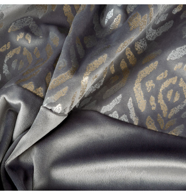 Hotový závěs LIZA ocelový - na průchodkách