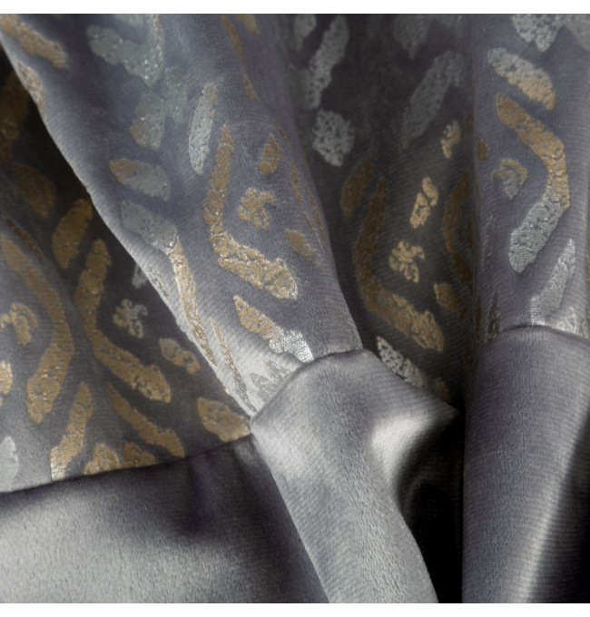 Hotový závěs LIZA ocelový - na průchodkách