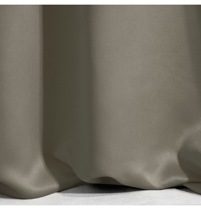 Hotový závěs LOGAN tmavě béžový - na průchodkách