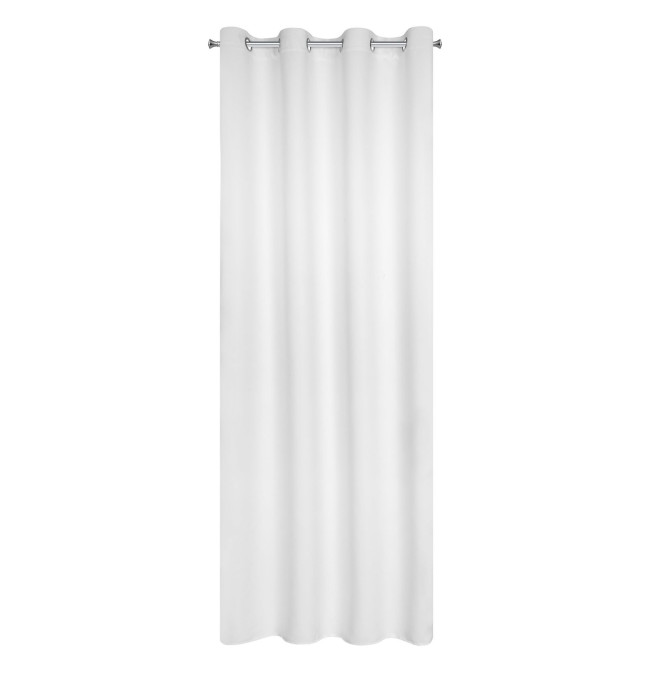 Hotový závěs LOGAN bílý - na průchodkách