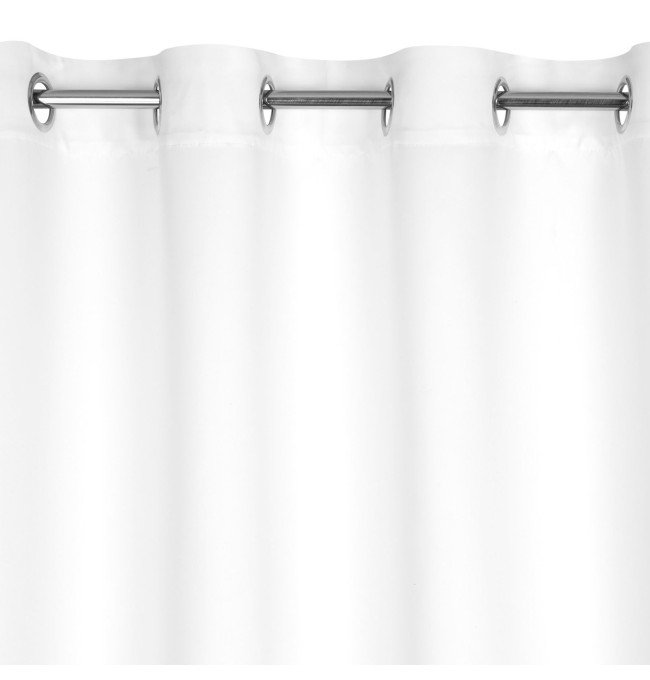 Hotový závěs LOGAN bílý - na průchodkách