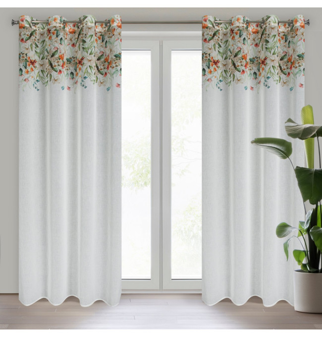 Hotový závěs LORA - na průchodkách