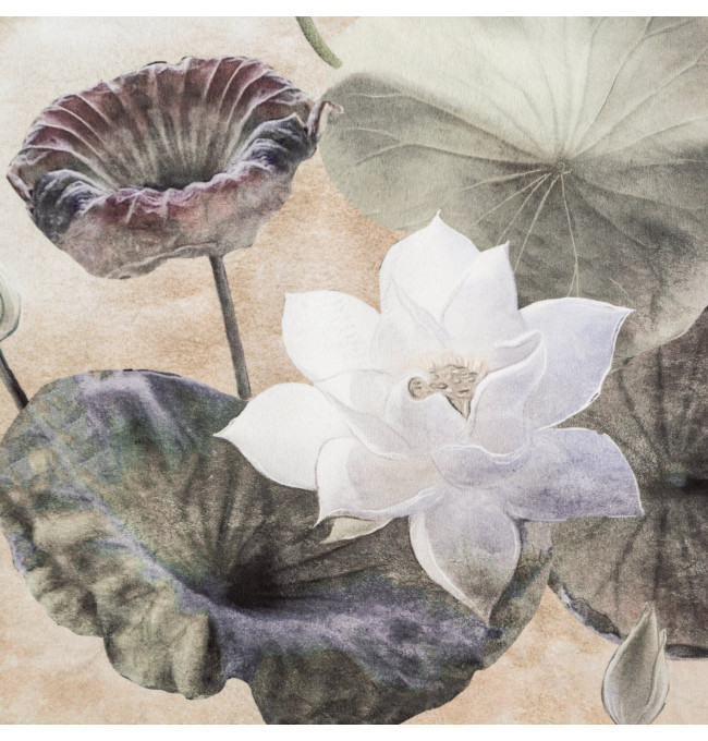 Hotový závěs LOTOS béžový - na pásce