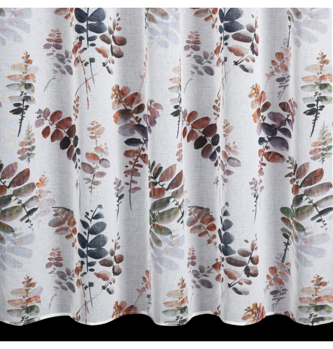 Hotový závěs MARINA ocelový - na pásce