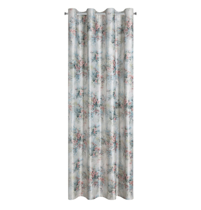 Hotový závěs MARISA zelený - na průchodkách