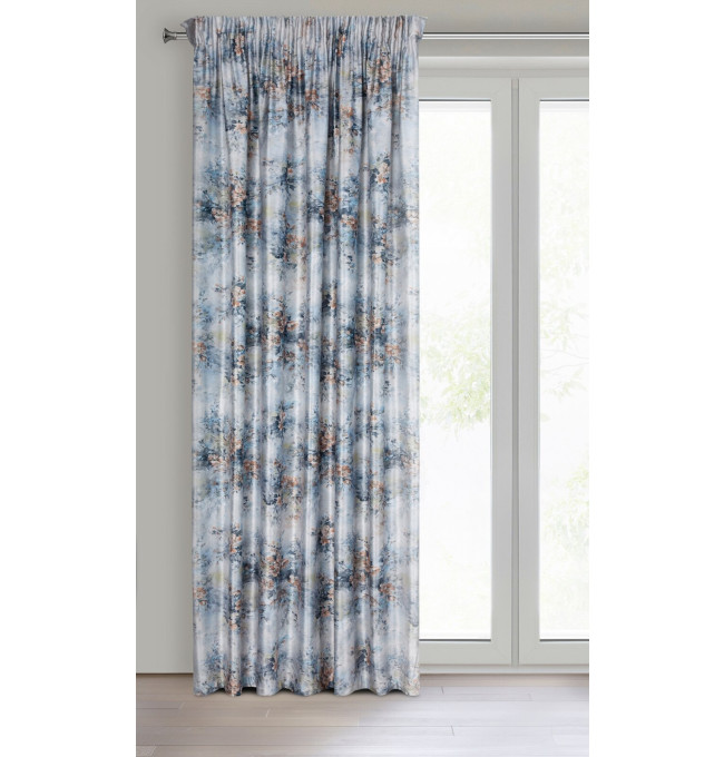 Hotový závěs MARISA šedý - na pásce