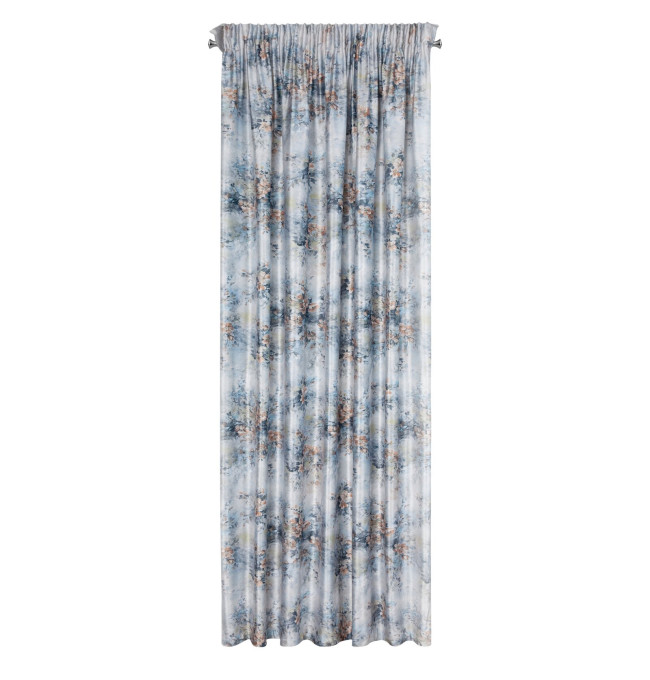 Hotový závěs MARISA šedý - na pásce