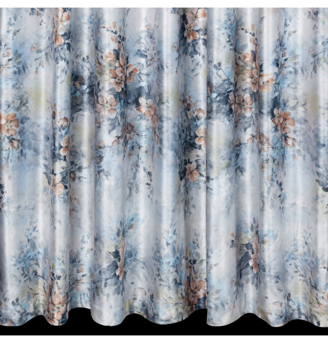 Hotový závěs MARISA šedý - na pásce