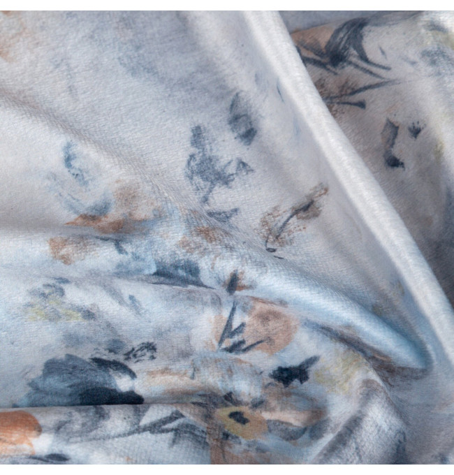 Hotový závěs MARISA šedý - na pásce