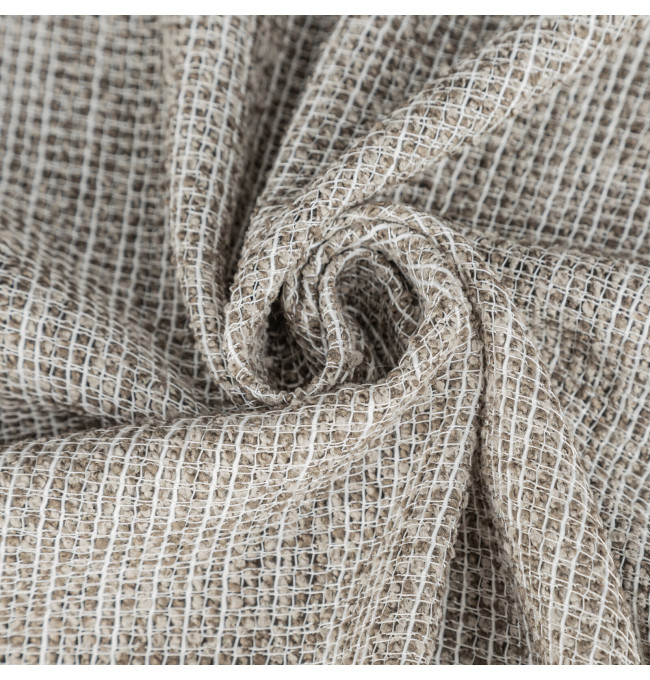 Hotový závěs MEGAN béžový - na průchodkách