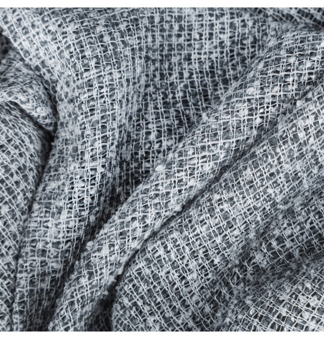 Hotový závěs MEGAN šedý - na průchodkách