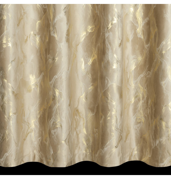 Hotový závěs MELODY béžový - na průchodkách