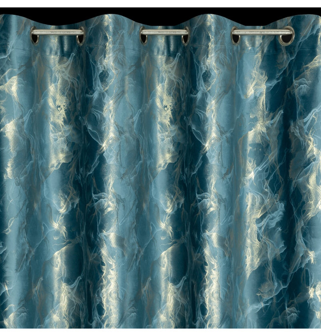 Hotový závěs MELODY granátový - na průchodkách