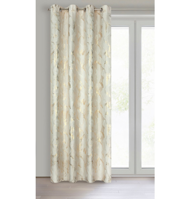 Hotový závěs MELODY krémový - na průchodkách