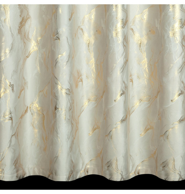 Hotový závěs MELODY krémový - na průchodkách